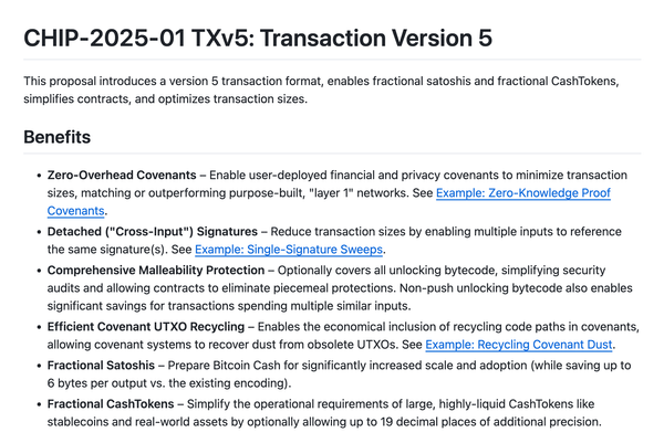 2027 Proposal: Transaction Version 5